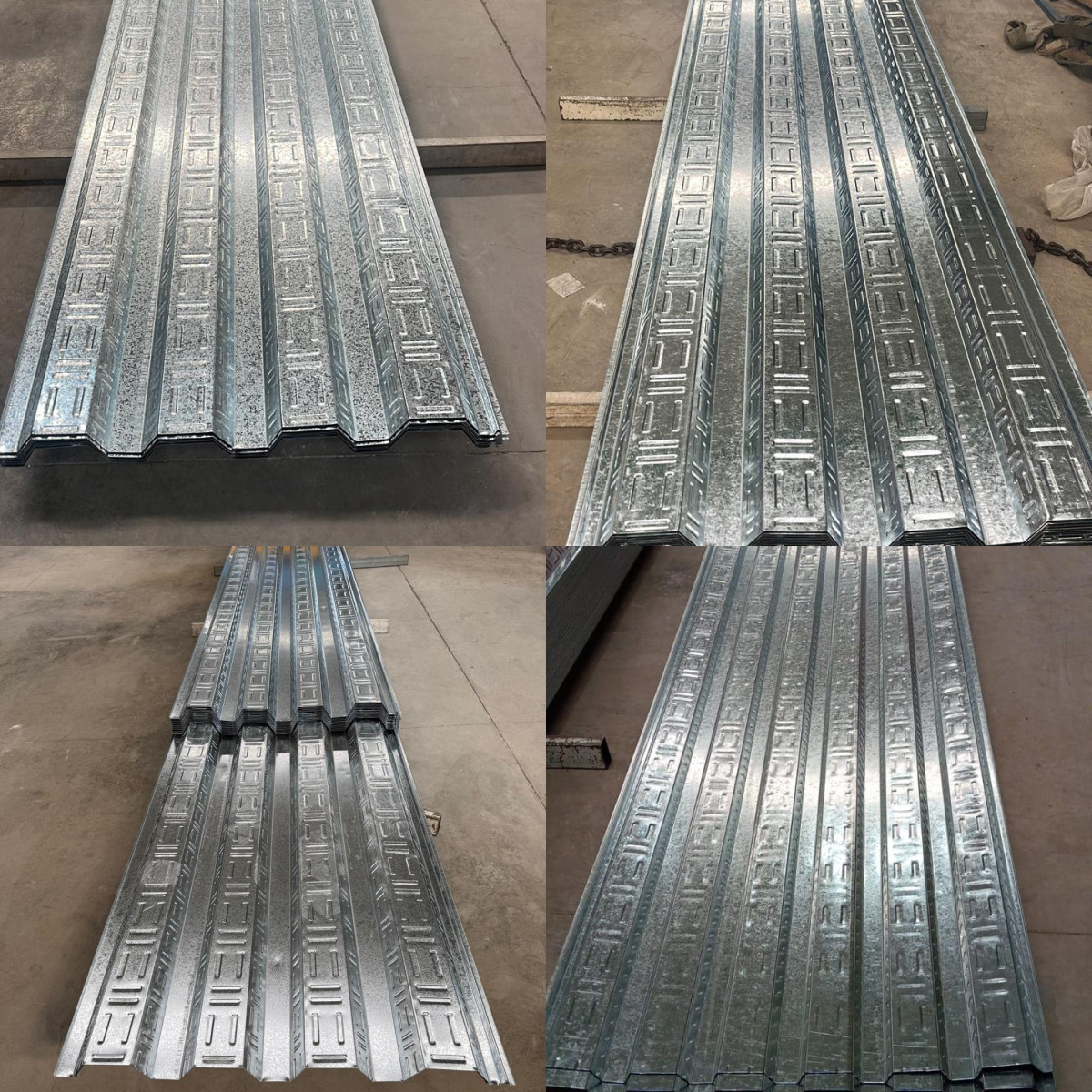 Detalle tijerales metálicos con losa colaborante – Guía estructural Perú